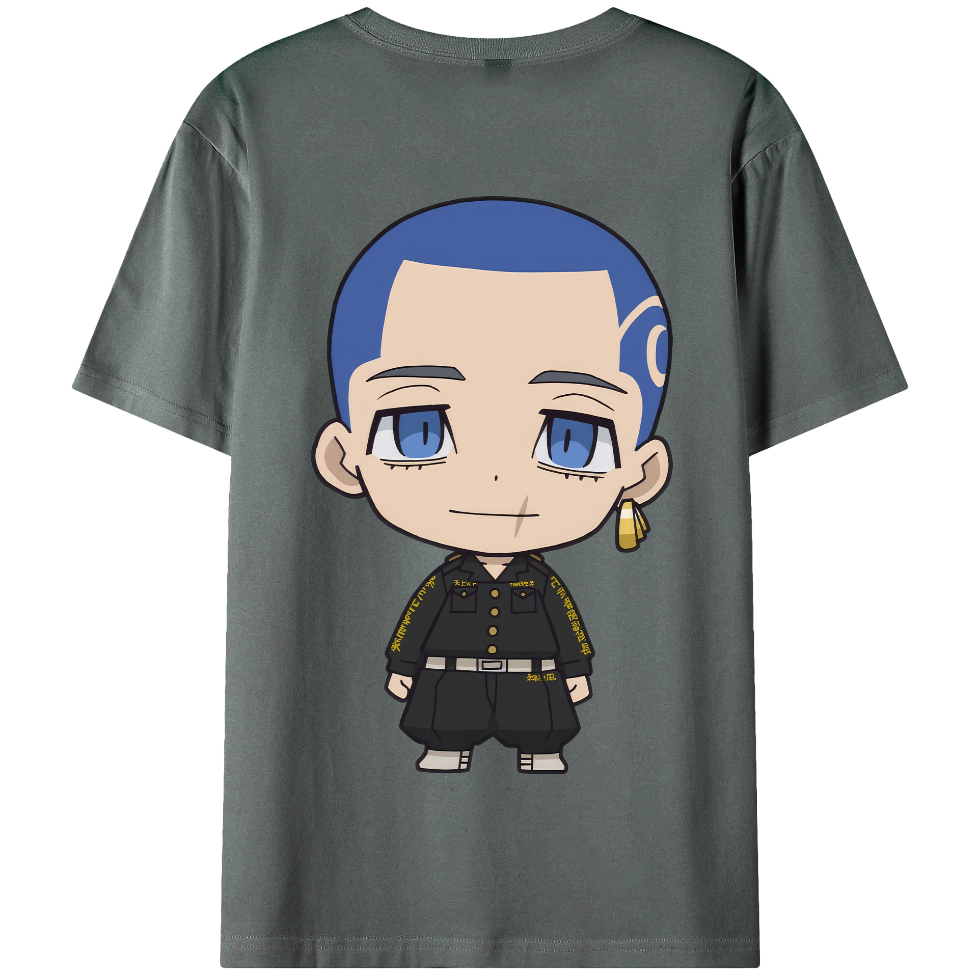 （画像用） 東京リベンジャーズ Tokyo Revengers 綿100％半袖Tシャツ（背面プリント）